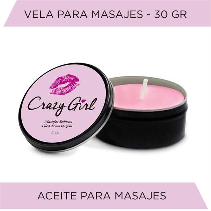 Vela para masajes crazy girl 30grEAN: 9520043523477